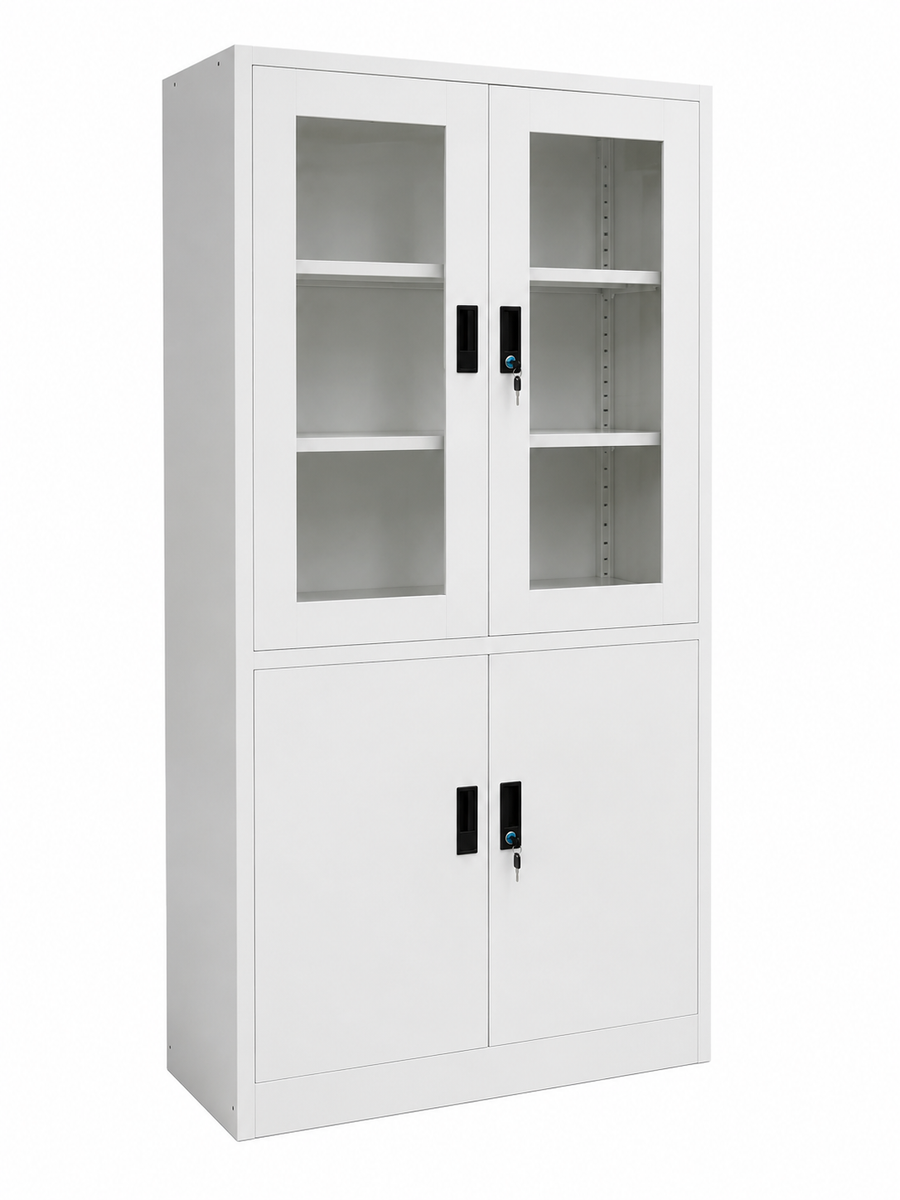 METB46 – Steel Storage Cabinet with Glass Doors (FC-B06)