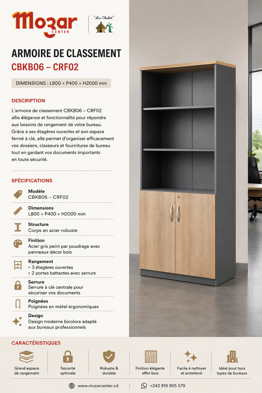 CBKB06 File Cabinet – CRF02