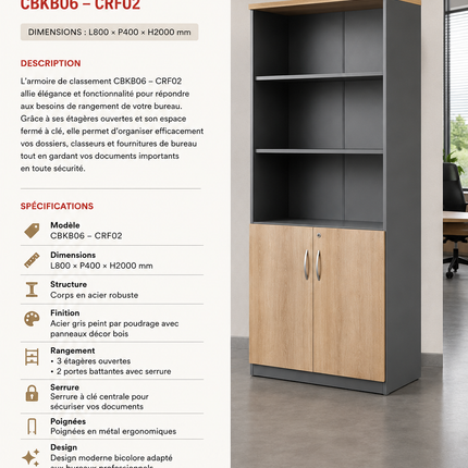 CBKB06 File Cabinet – CRF02