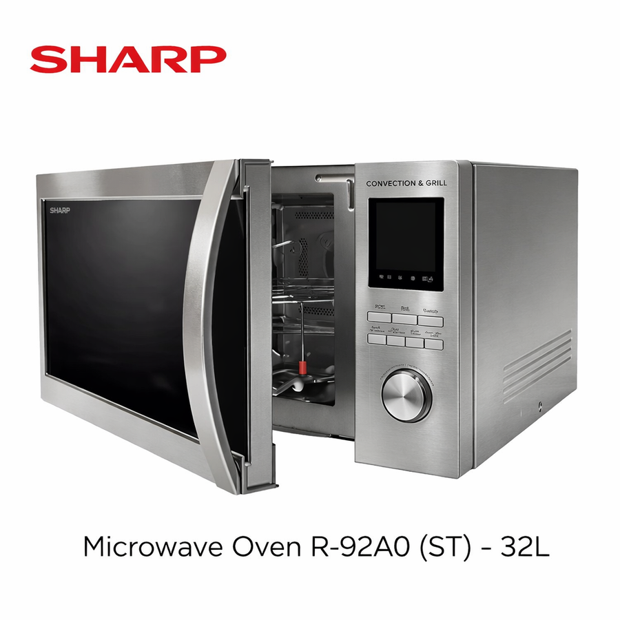 FOUR À MICRO-ONDES SHARP R-92A0 (ST) – 32 L