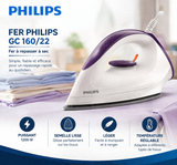 PHILIPS GC160/22 Fer à repasser à sec