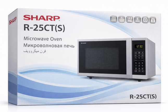 MICROWAVE OVEN SHARP R-25CT (S)