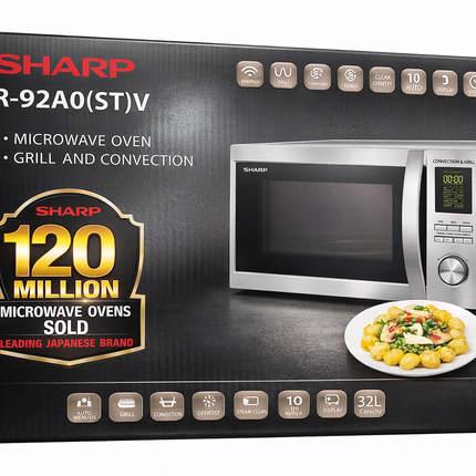 SHARP MICROWAVE OVEN R-92A0 (ST) – 32L