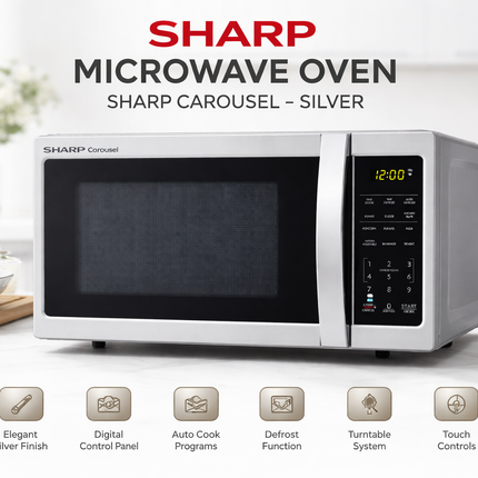 MICROWAVE OVEN SHARP R-34CT (ST)