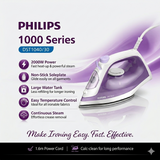 FER À REPASSER - 2000W VIOLET PHILIPS DST-1040/30